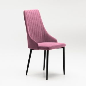 Стул Аника ткань бренди 36 (berry)/каркас черный