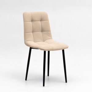 Стул Чили ткань бренди 37 (beige)/каркас черный