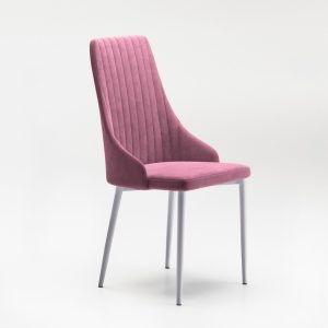 Стул Аника ткань бренди 36 (berry)/каркас белый