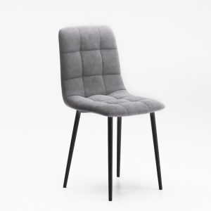 Стул Чили ткань бренди 23 (grey)/каркас черный