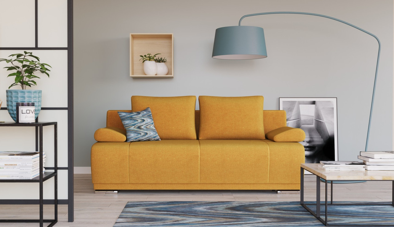 Диван Капри раскладной Savana plus yellow — изображение 7