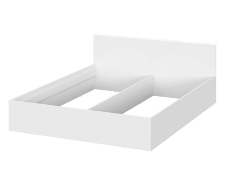 Кровать NN Мебель (МС Токио) Белый текстурный, 160/200 — изображение 2