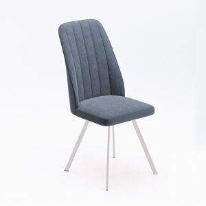 Стул «Прованс» ткань бренди 23 (grey)/каркас белый
